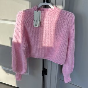 ZARA PURL KNIT SWEATER
Pastel pink 0/9598/140/621/02